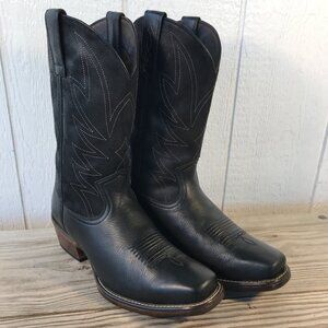 Cody James Hoverfly Mens Roughout Black Leather Western Boots 10 D BCJFA22P4-1